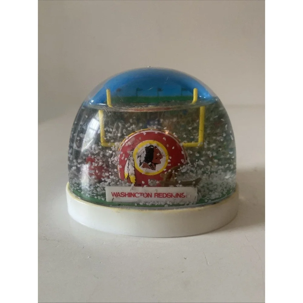 Washington Redskins Snow Globe Fan Dome NFL Licensed Rare